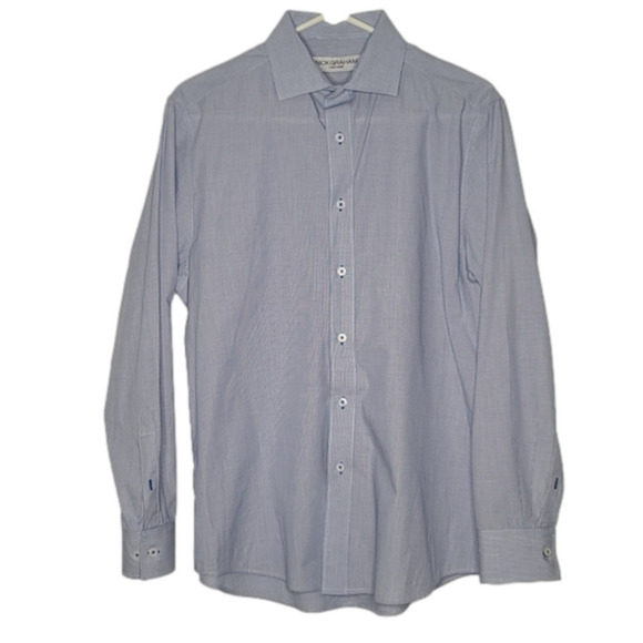 NICK GRAHAM - Men's Button Up Shirt - Picture 1 of 7